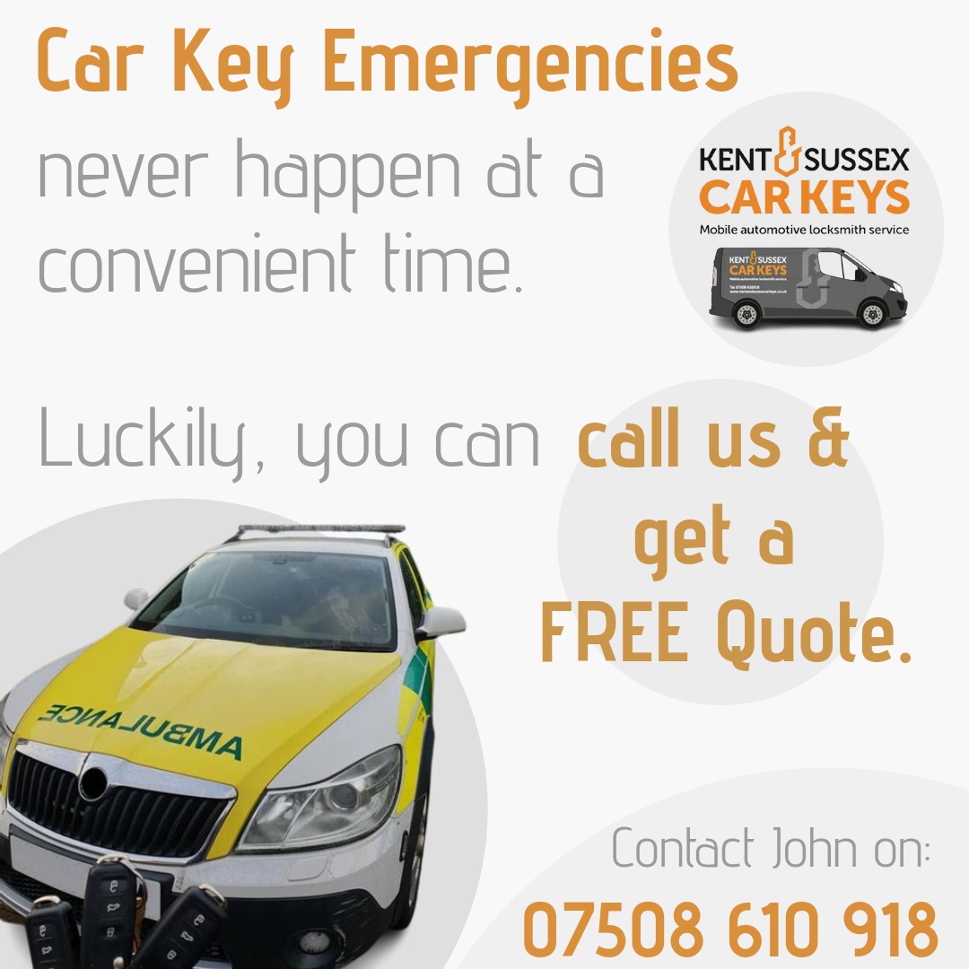 An image for emergency auto locksmith services in Tunbridge Wells.