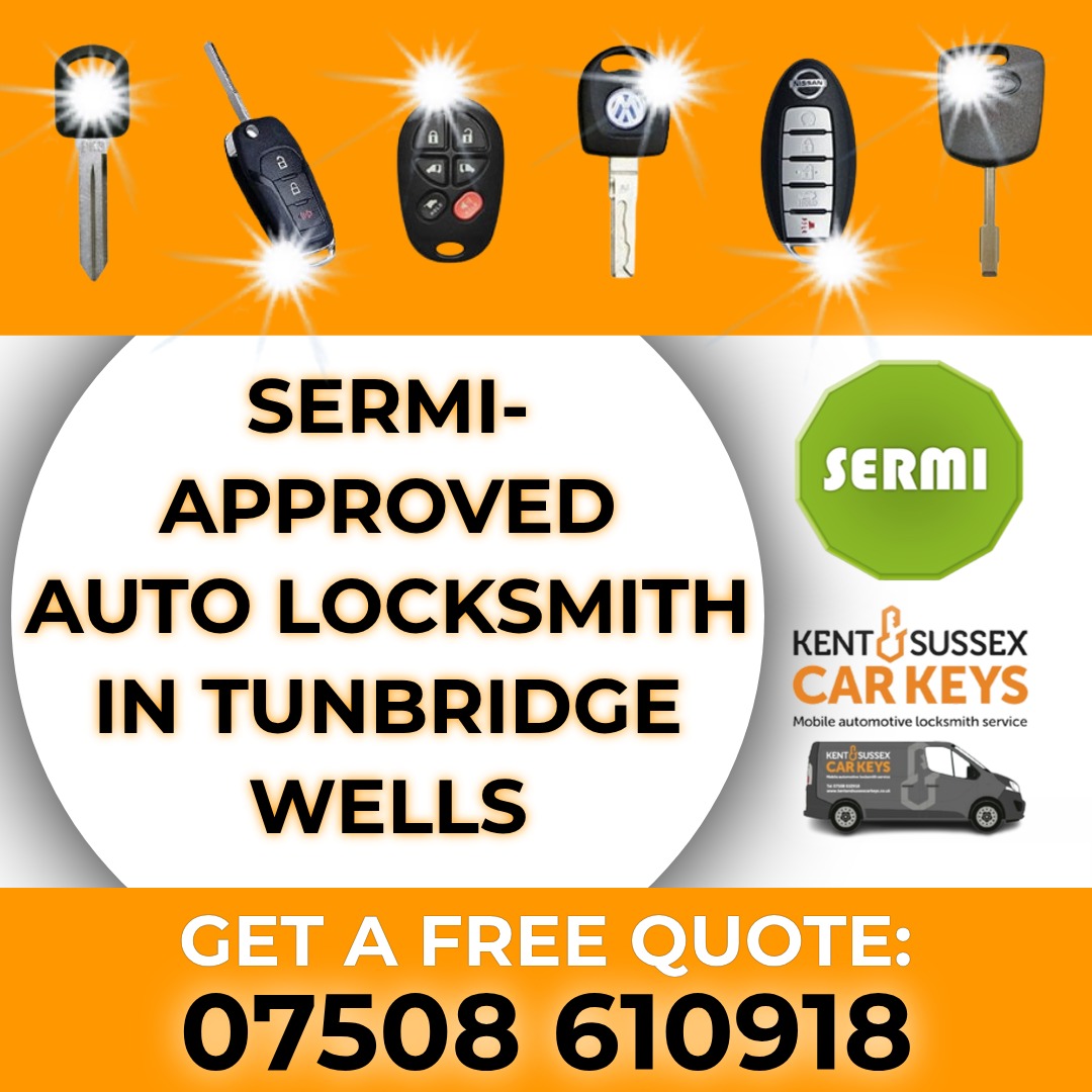 A SERMI-approved auto locksmith, based in Tunbridge Wells.